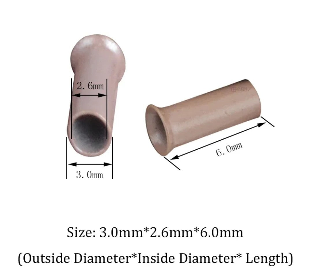 Flare Copper Micro Rings Tubes (200 pcs)